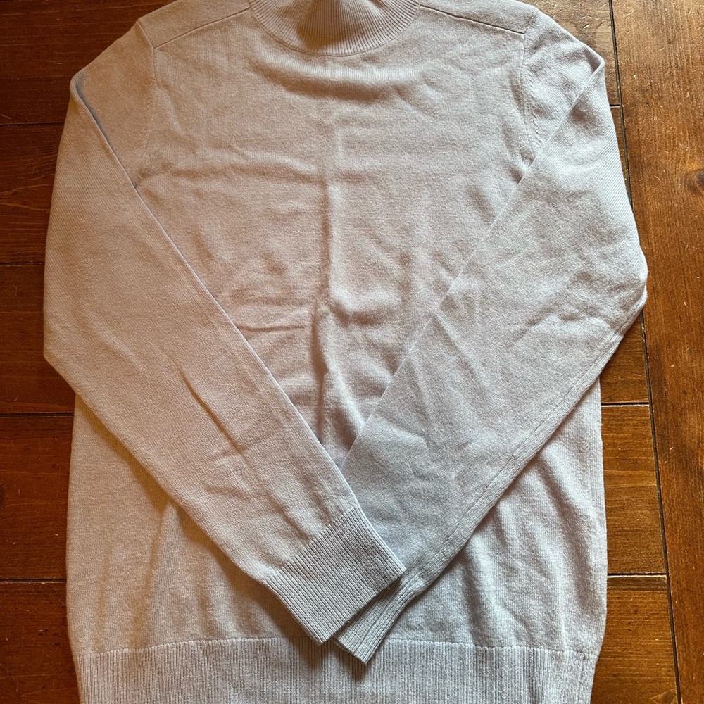 Banana Republic Light Purple Turtleneck Sweater
